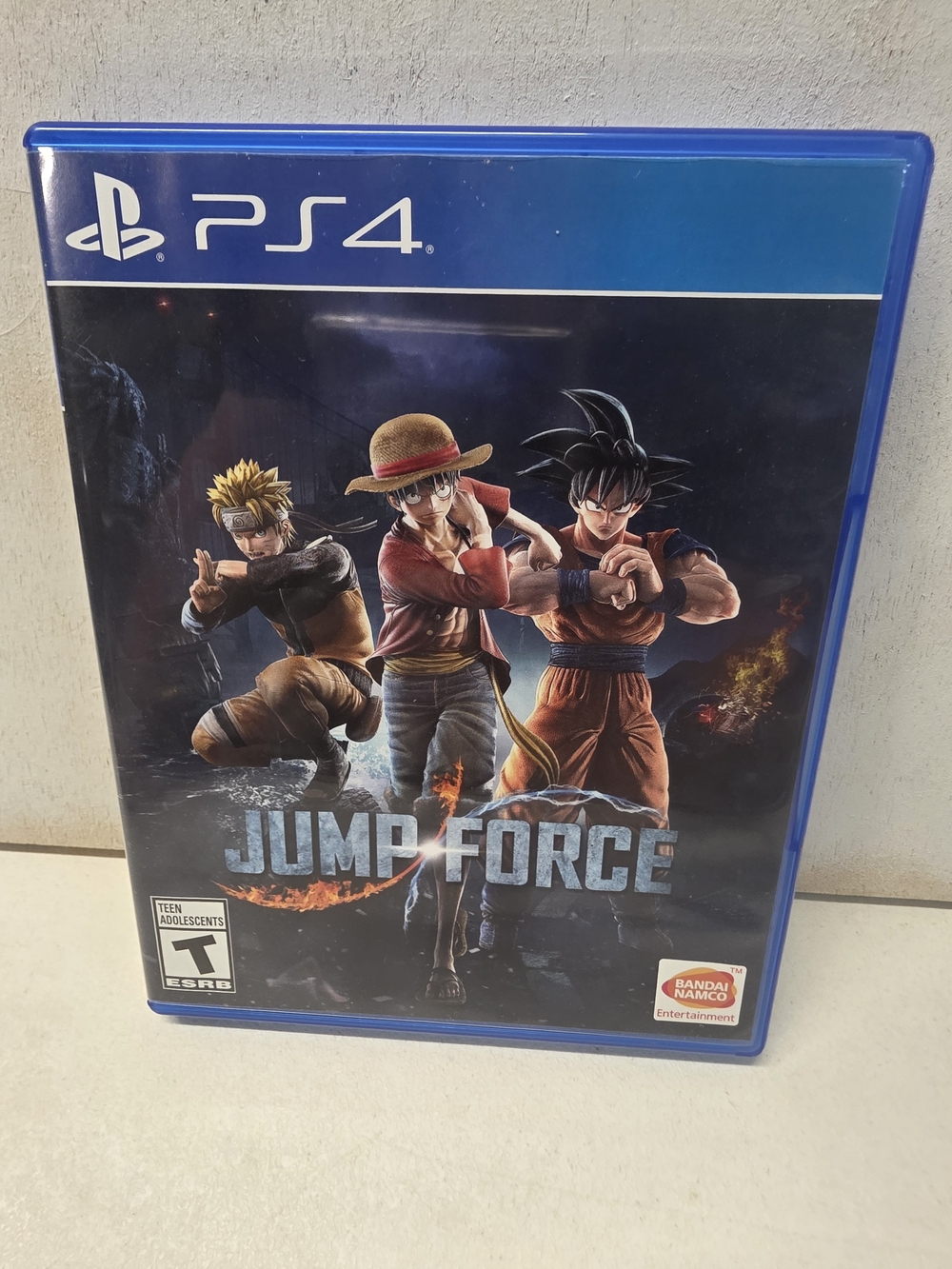 Jump Force PS4 PlayStation 4 2019 Bandai Namco Tested Working w/ Case